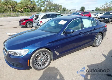 2019 BMW 530E Iperformance from USA, damaged, VIN WBAJA9C57KB393304